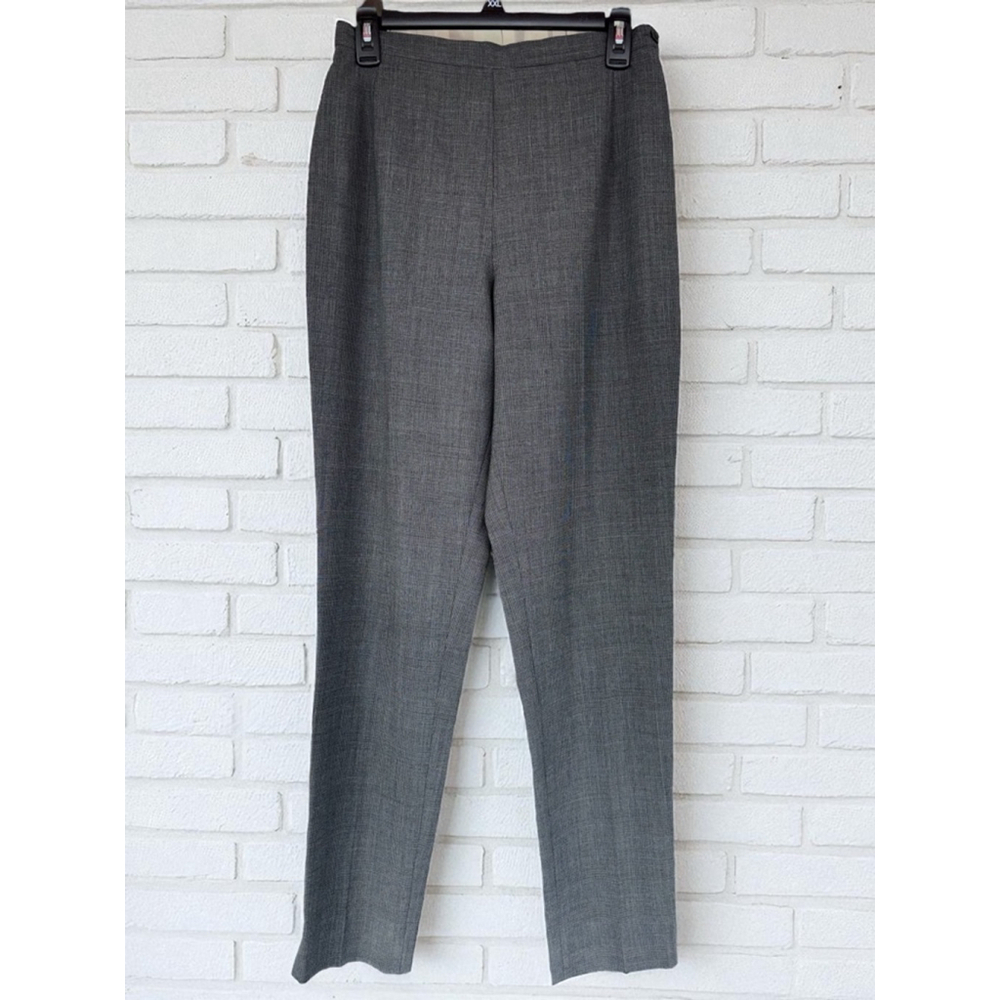 Vintage Philippe Adec Bergdorf Goodman Womens Sz 8 Straight Leg Fitted Trousers